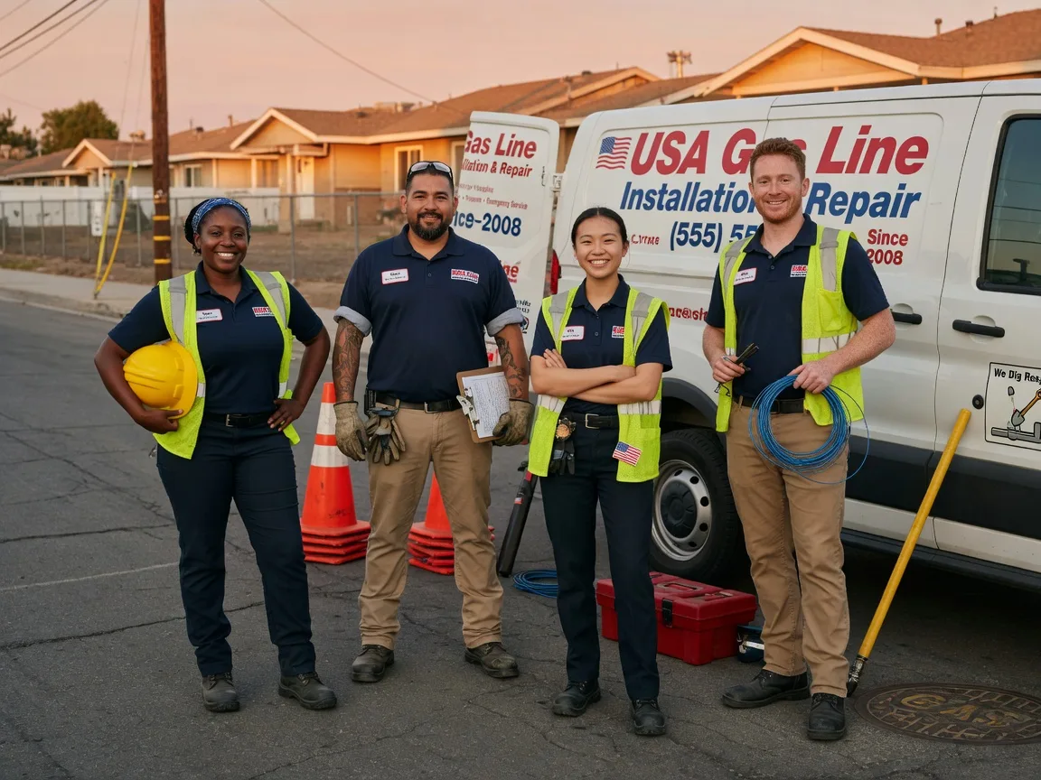 Gas Line Installation company in Mohall, ND